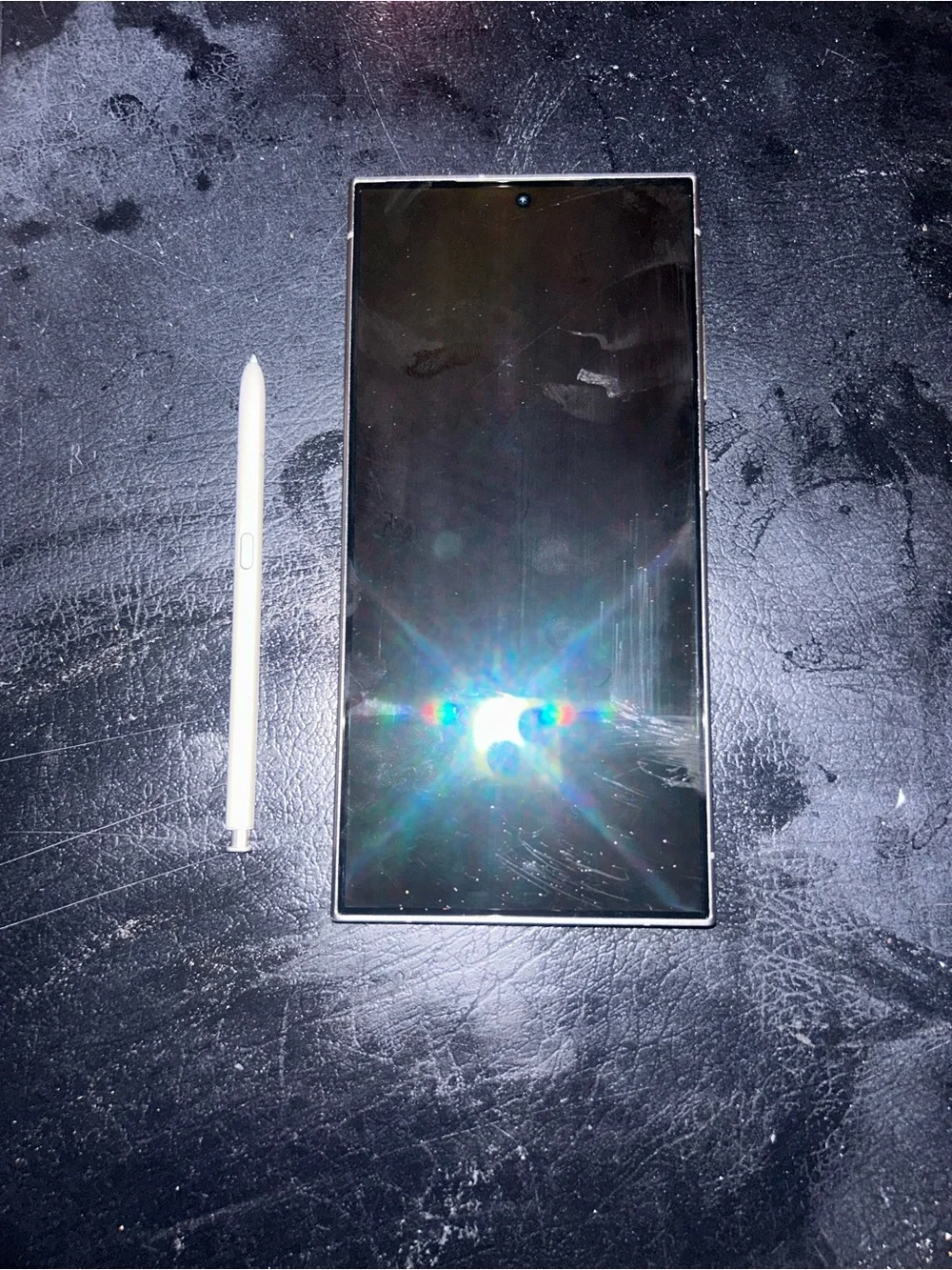 Samsung Galaxy Smartphone - Silver White Finish